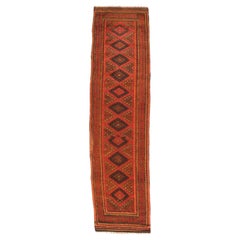 Vintage Afghan Long Rug 2’0" x 7’10”