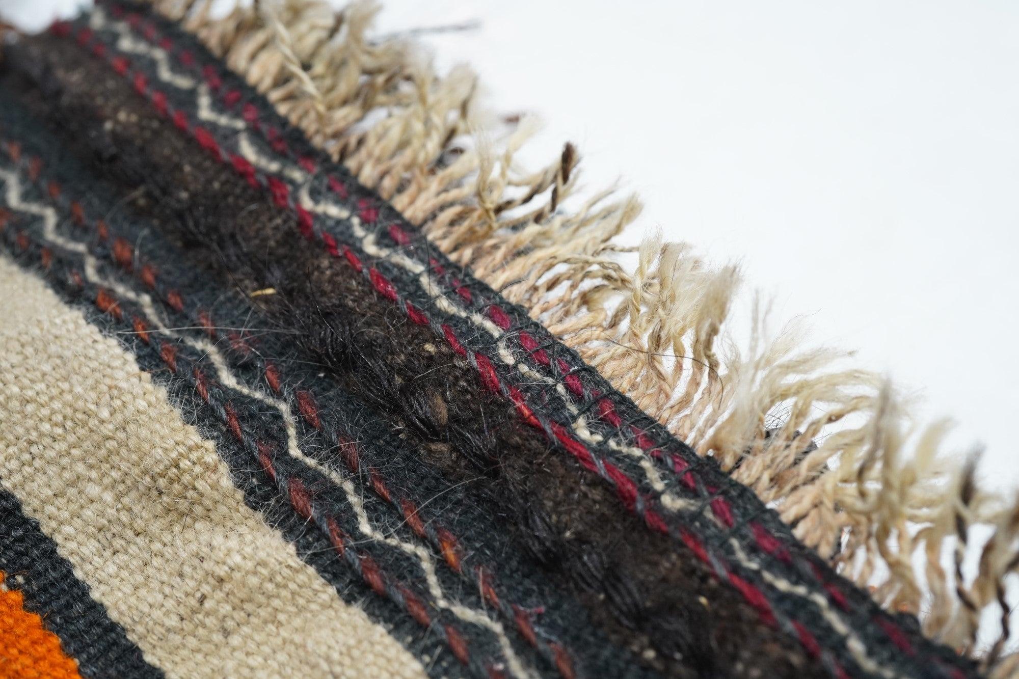 Wool Vintage Afghan Rug 1'7'' x 3'2'' For Sale