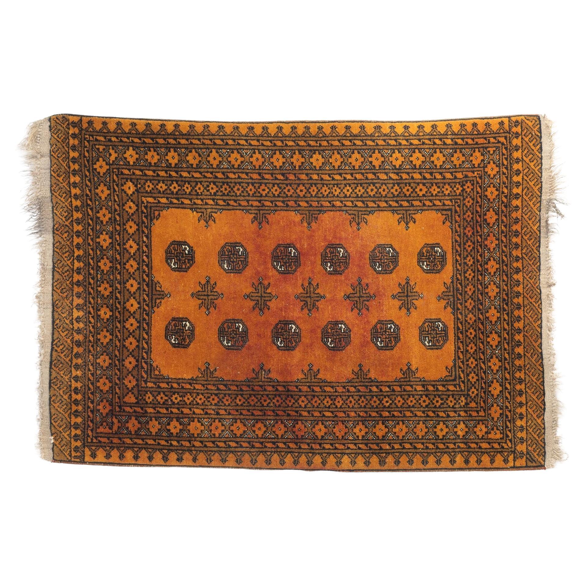 Vintage Afghan Rug For Sale