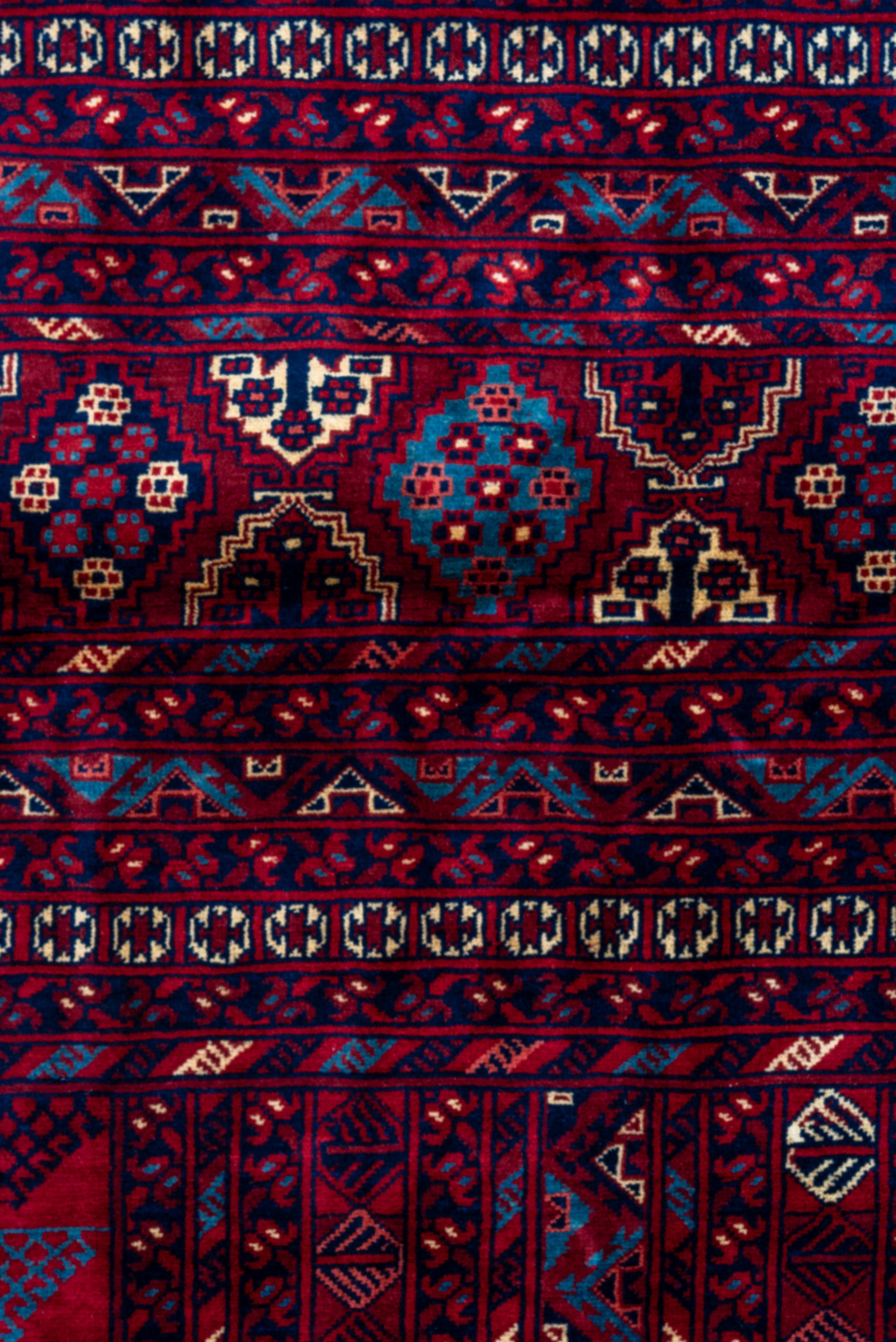 Tapis afghan vintage Tribal Gul Design en vente 1