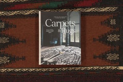 Vintage Afghan Runner in Brown with Geometric Tribal Patterns - Rug & Kilim