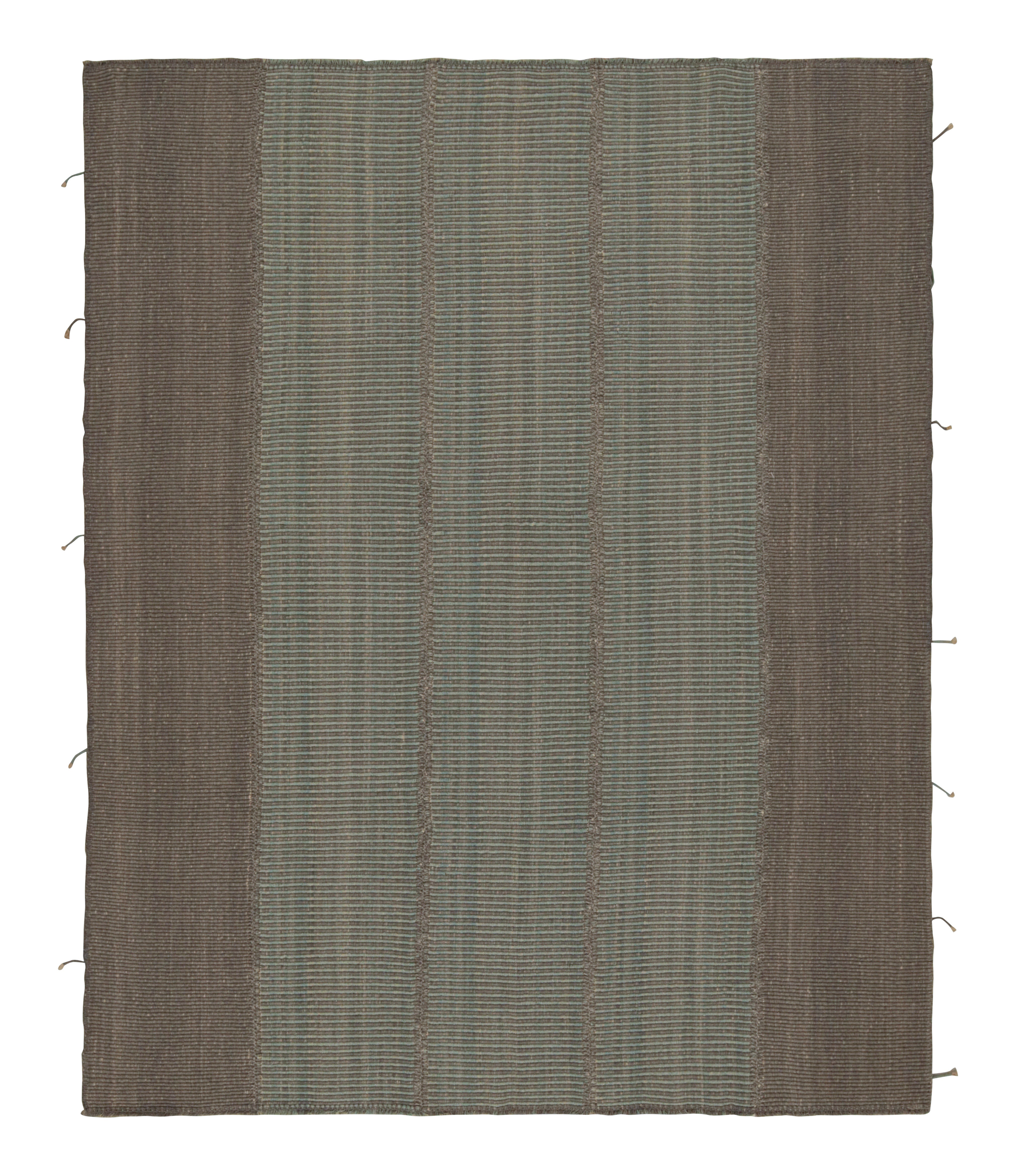 Vintage Afghan Tribal Kilim Teppich mit bunten Streifen, von Rug & Kilim