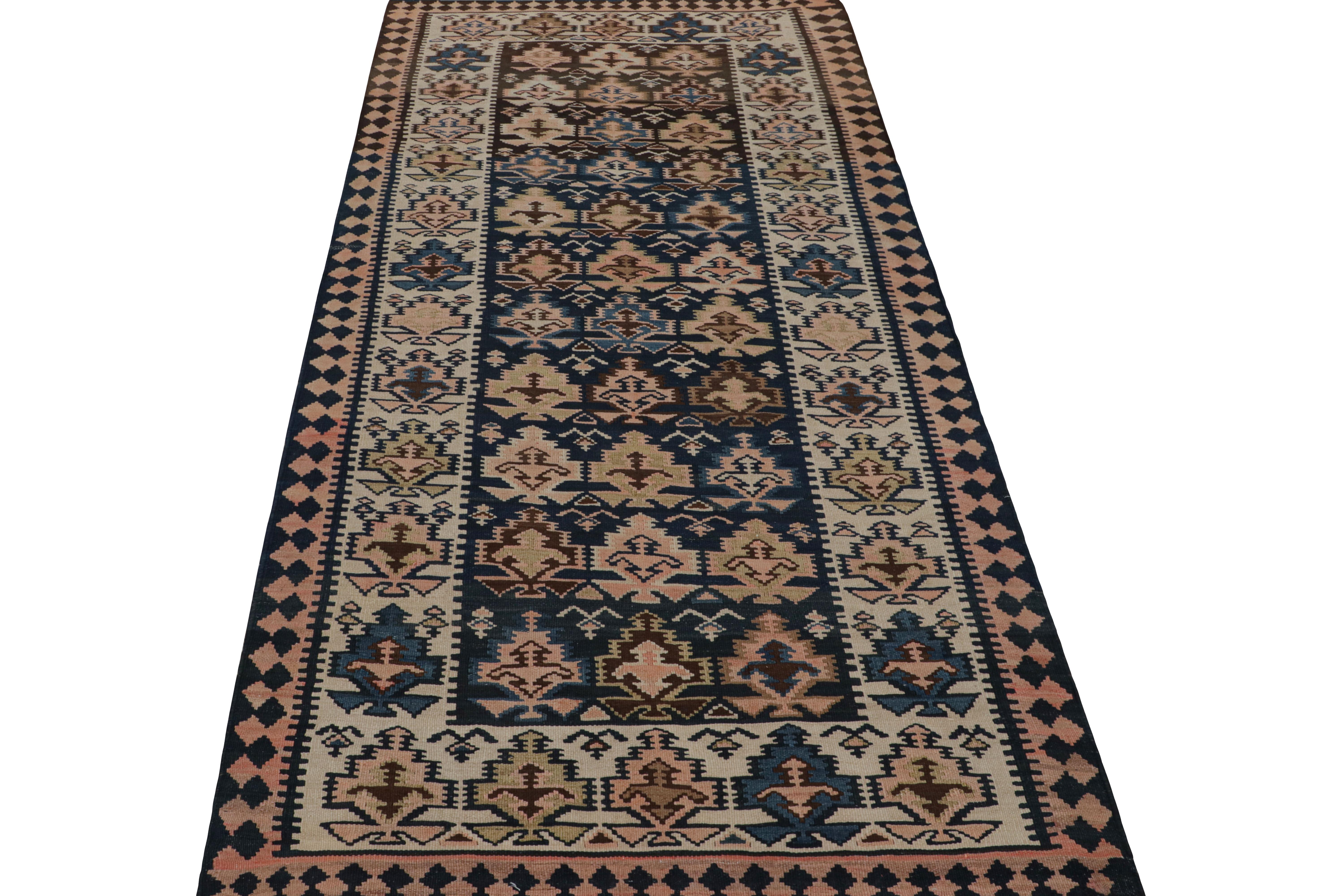 Vintage Afghan Tribal Kilim Teppich, mit geometrischen Mustern, von Rug & Kilim (Agra) im Angebot