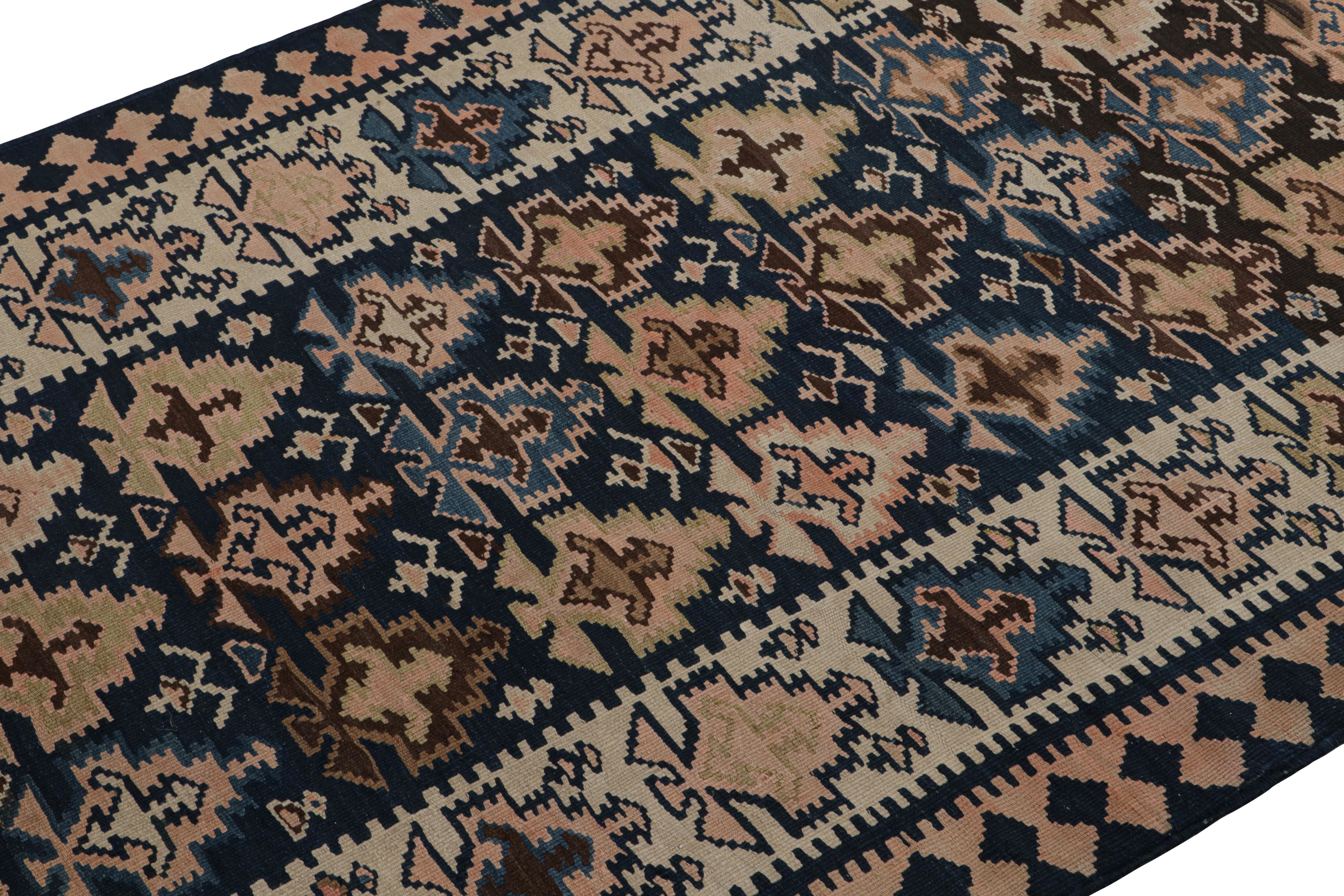 Vintage Afghan Tribal Kilim Teppich, mit geometrischen Mustern, von Rug & Kilim (Indisch) im Angebot