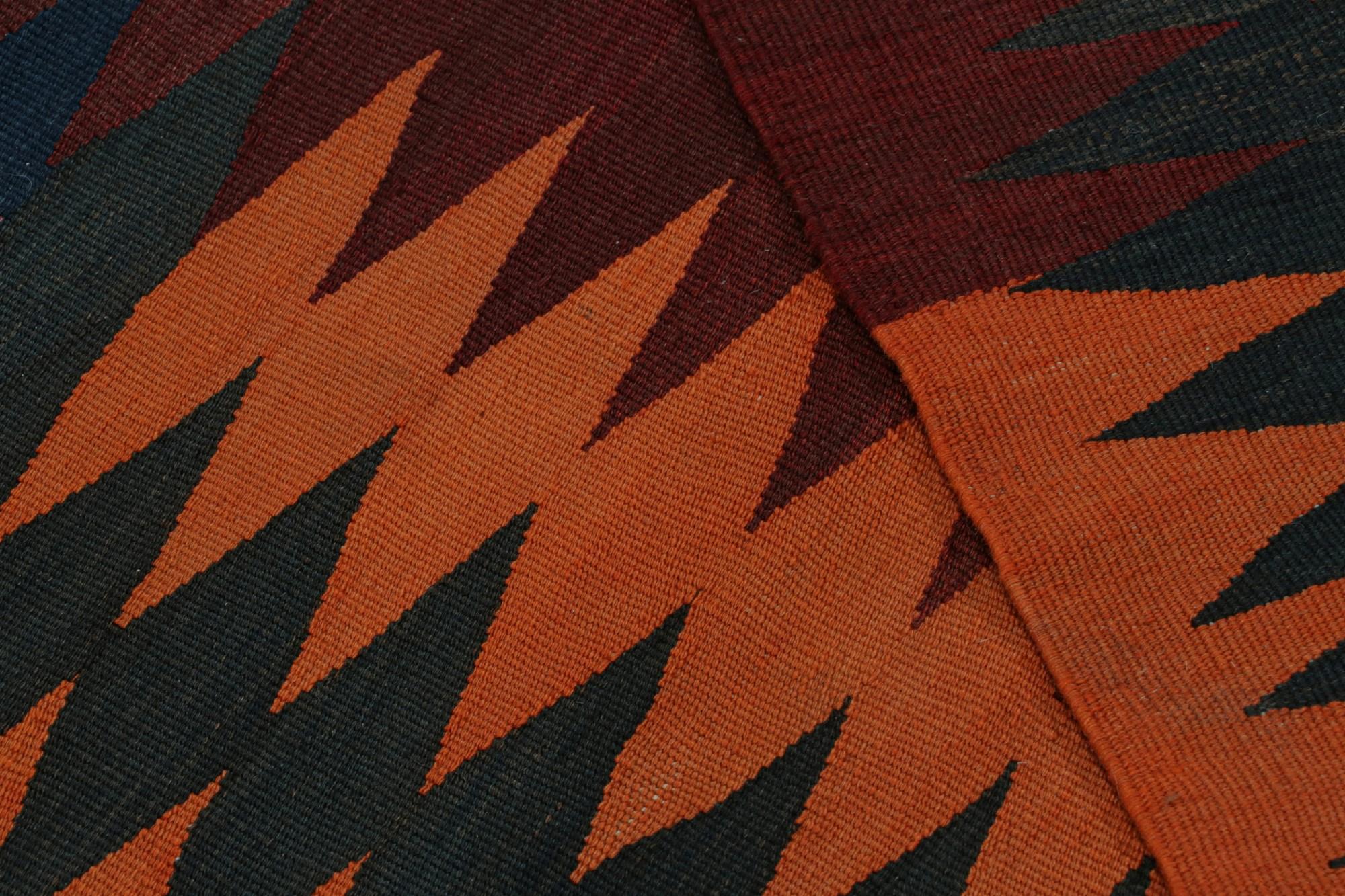 Vintage Afghan Tribal Kilim Rug, with Geometric Patterns, from Rug & Kilim For Sale 1