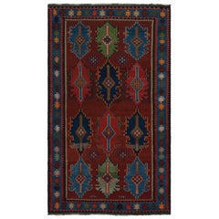 Vintage Afghan Tribal Kilim Teppich, mit geometrischen Mustern, von Rug & Kilim