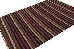 Vintage Afghan Tribal Kilim rug, with Stripes, from Rug & Kilim