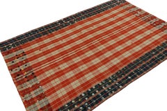 Tappeto Kilim tribale afghano vintage, con strisce verticali, da Rug & Kilim
