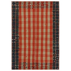 Vintage Afghan tribal Kilim rug, with Vertical Stripes, from Rug & Kilim