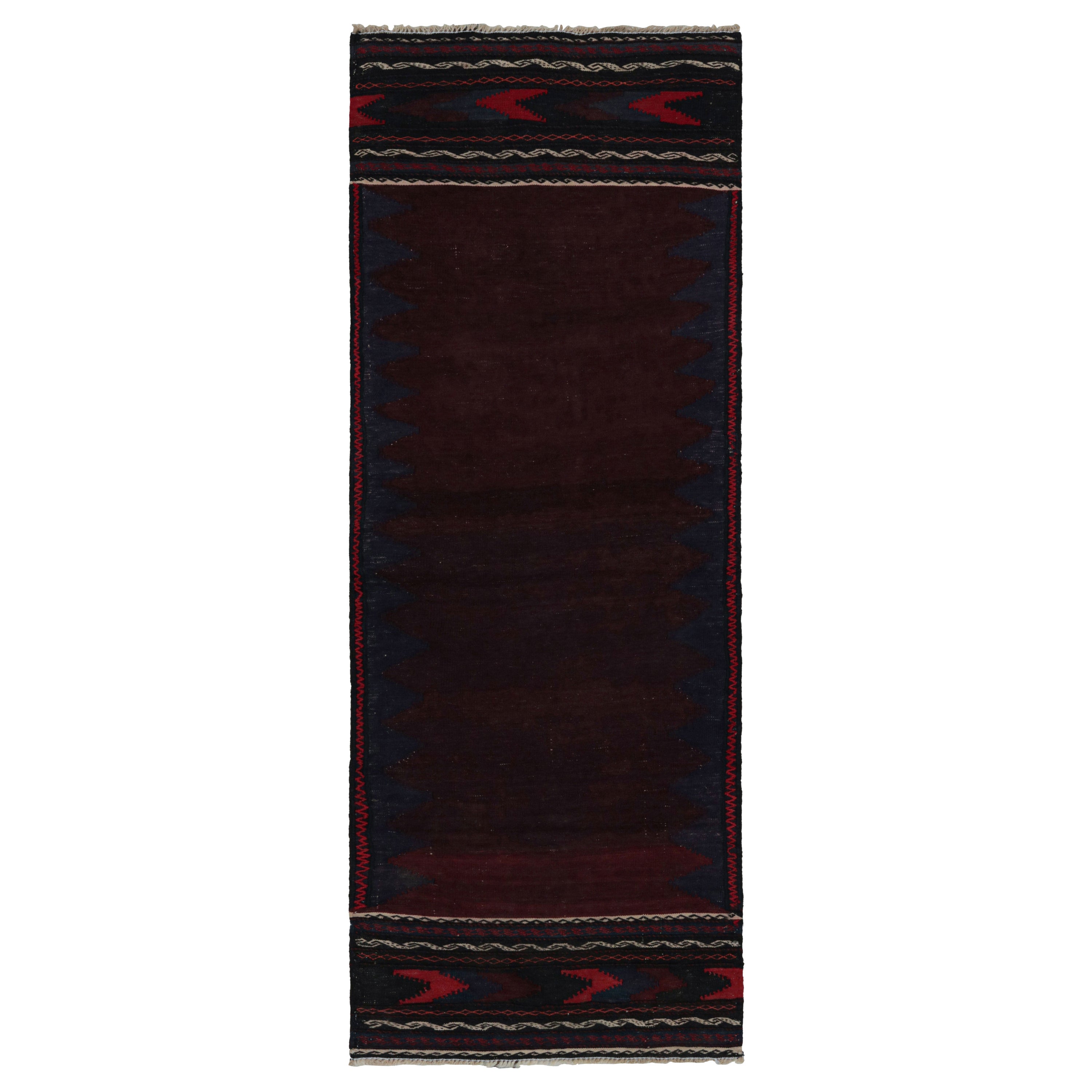 Tappeto tribale afghano vintage con campo aperto, Rug & Kilim in vendita