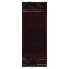 Vintage Afghan Tribal Kilim Läufer Teppich mit offenem Feld, von Rug & Kilim