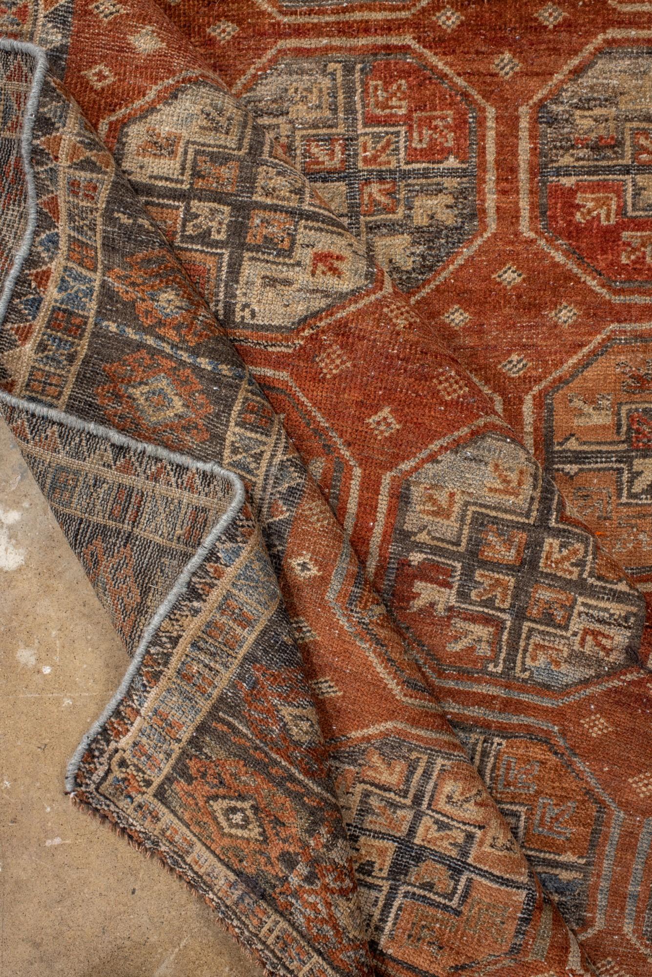 Alfombra tribal afgana vintage en venta 1