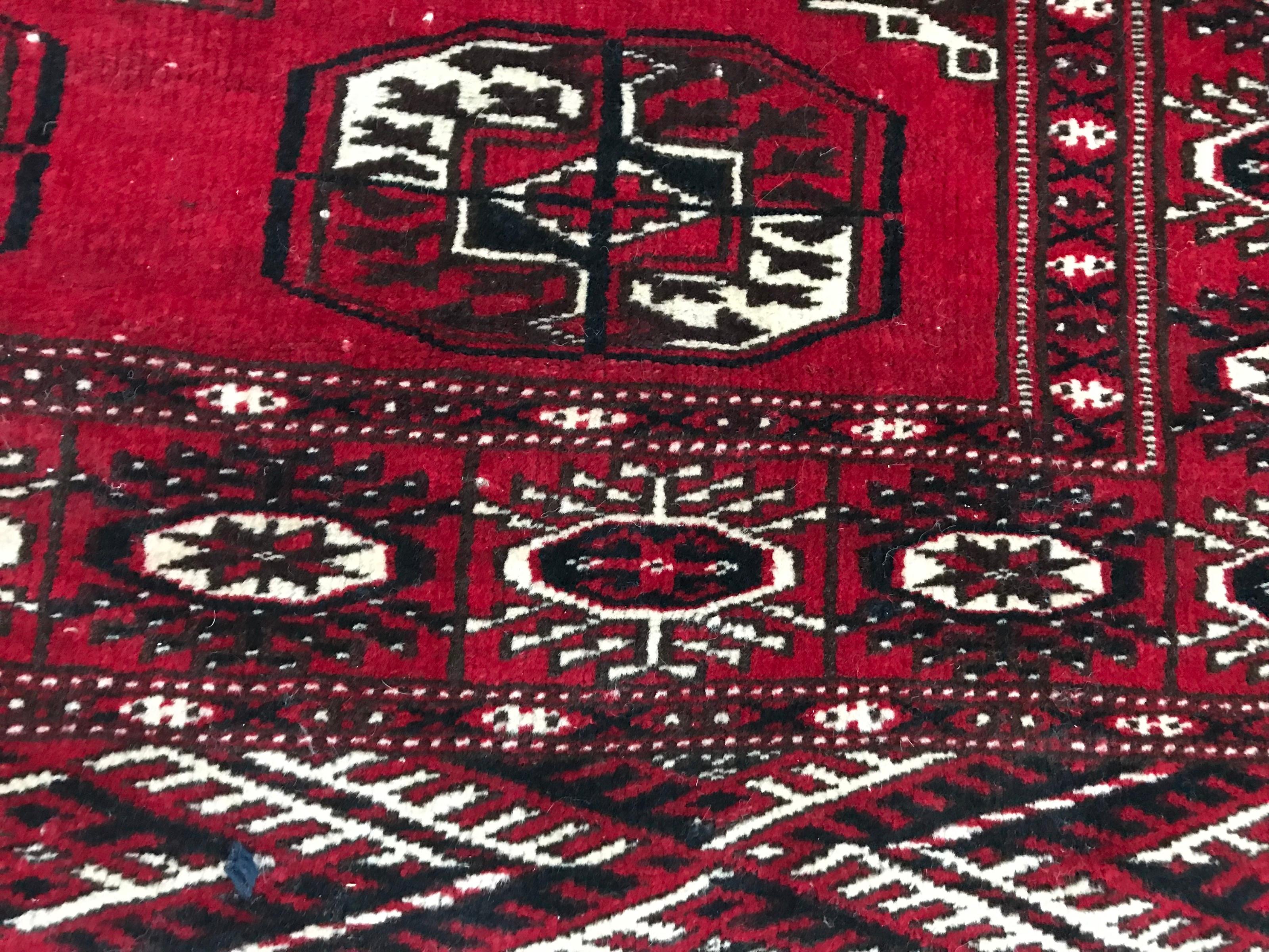 Afghan Tapis vintage afghan du Turkmen en vente
