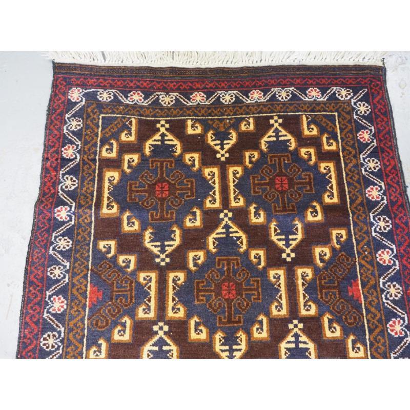 Afghano Tappeto afghano d'epoca dal design tradizionale, di circa 40 anni fa in vendita