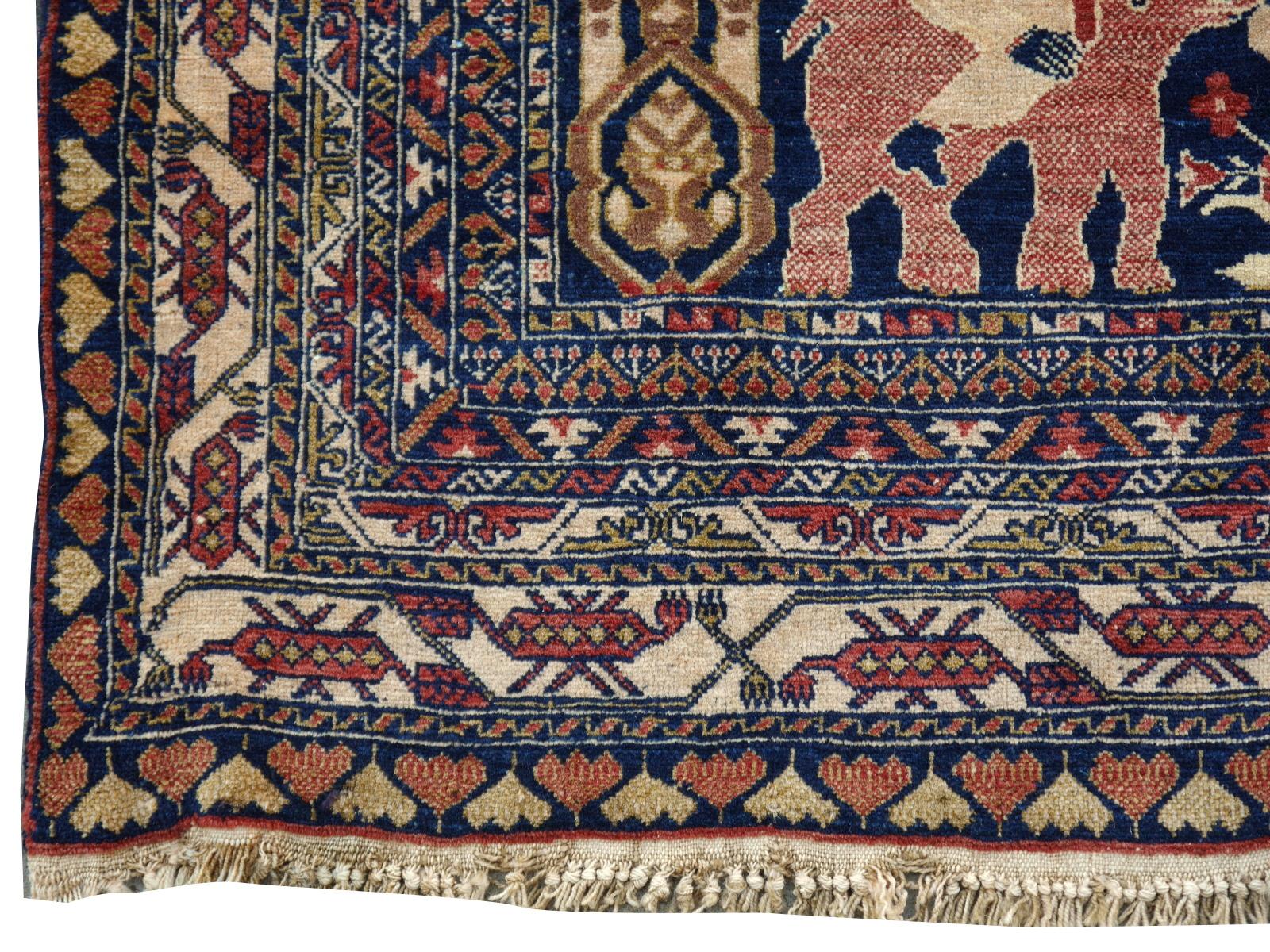 vintage war rug