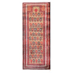 Vintage Afghani Baluch Prayer Rug