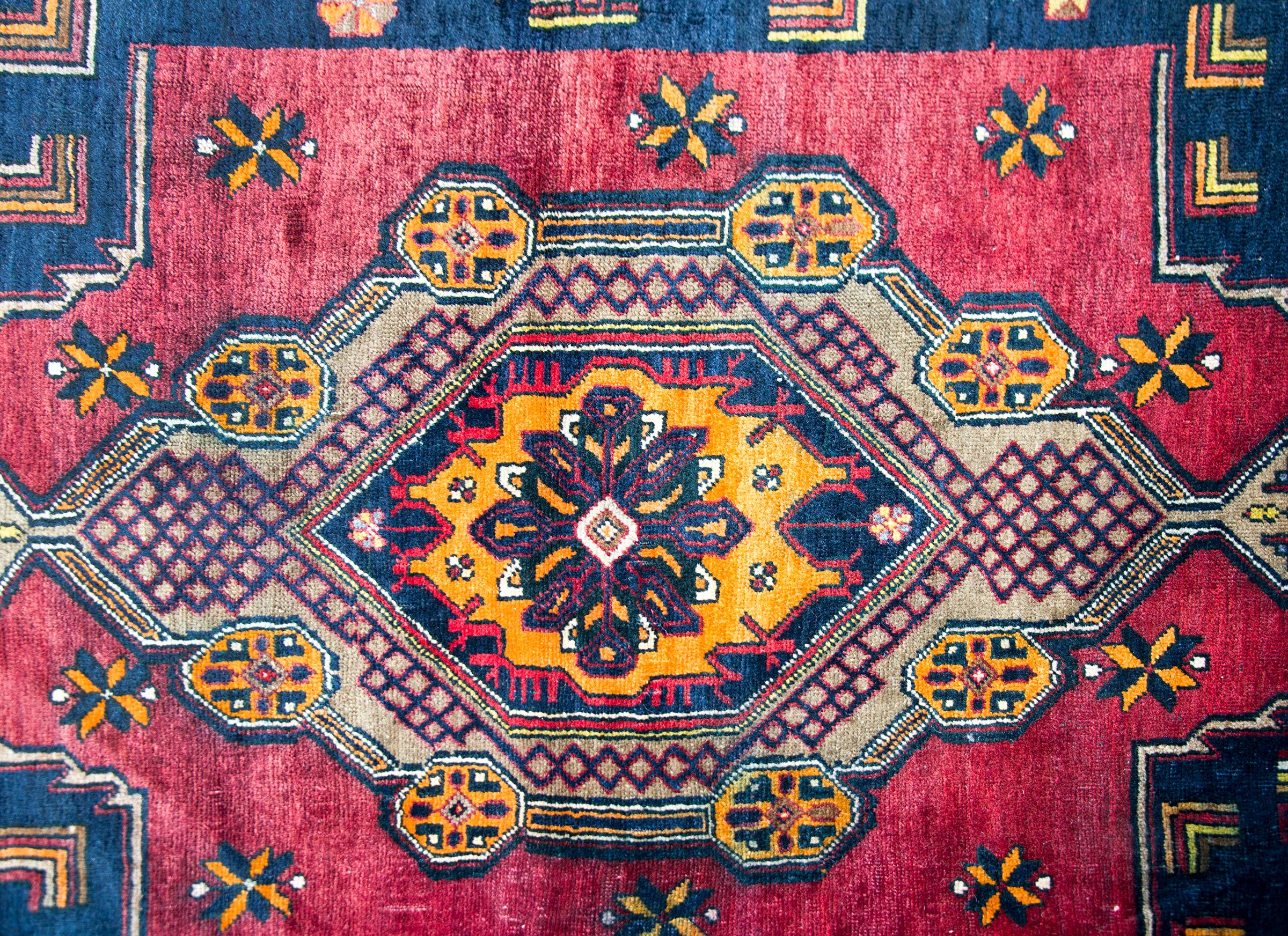 Vintage Afghani Baluch Rug For Sale 3