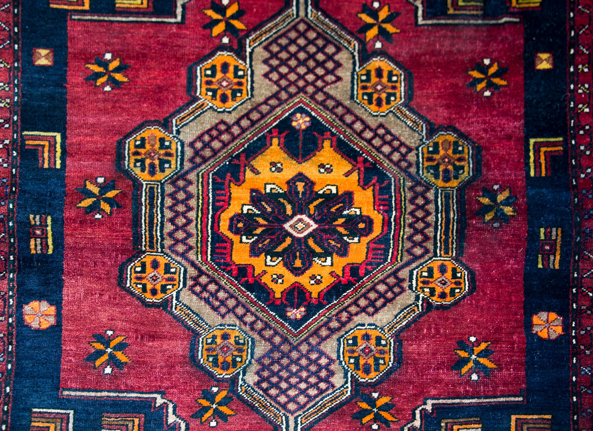 Vintage Afghani Baluch Rug For Sale 4