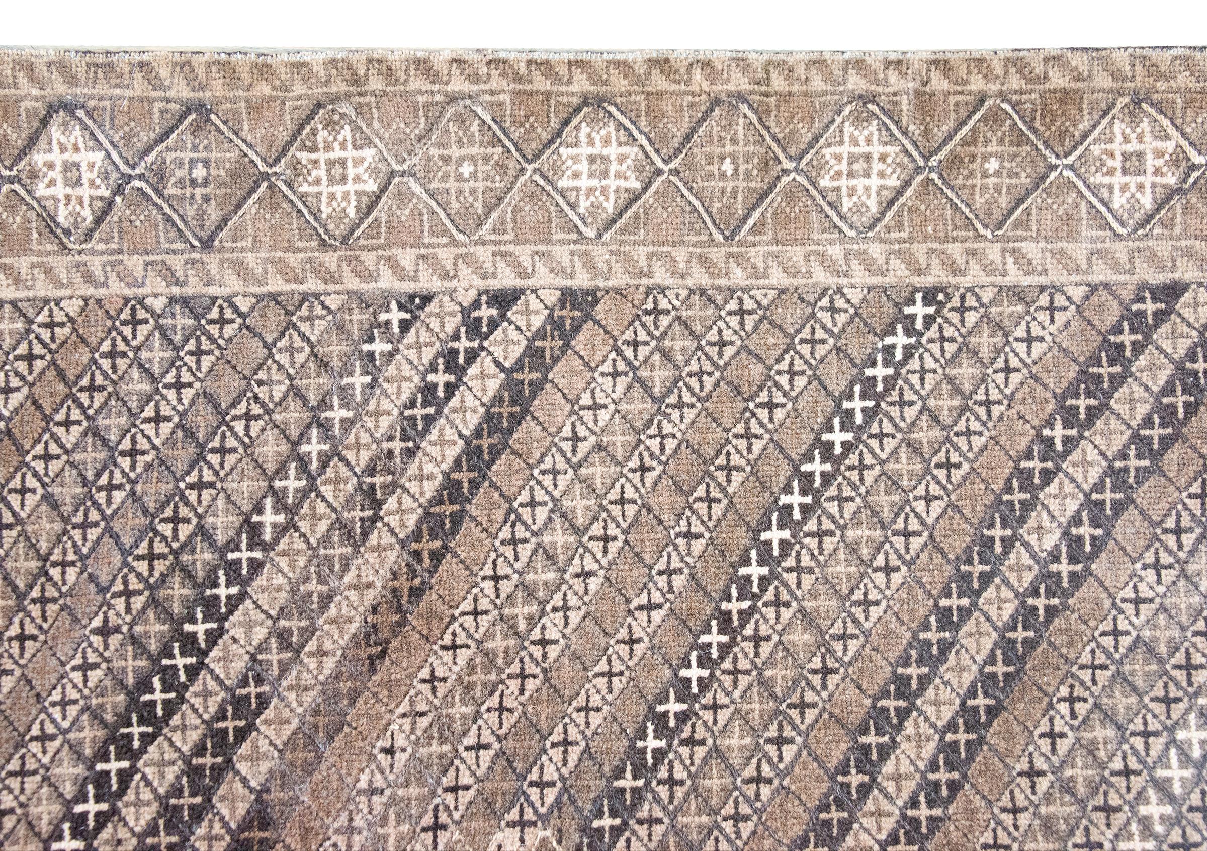 vintage afghani Baluch Rug For Sale 4
