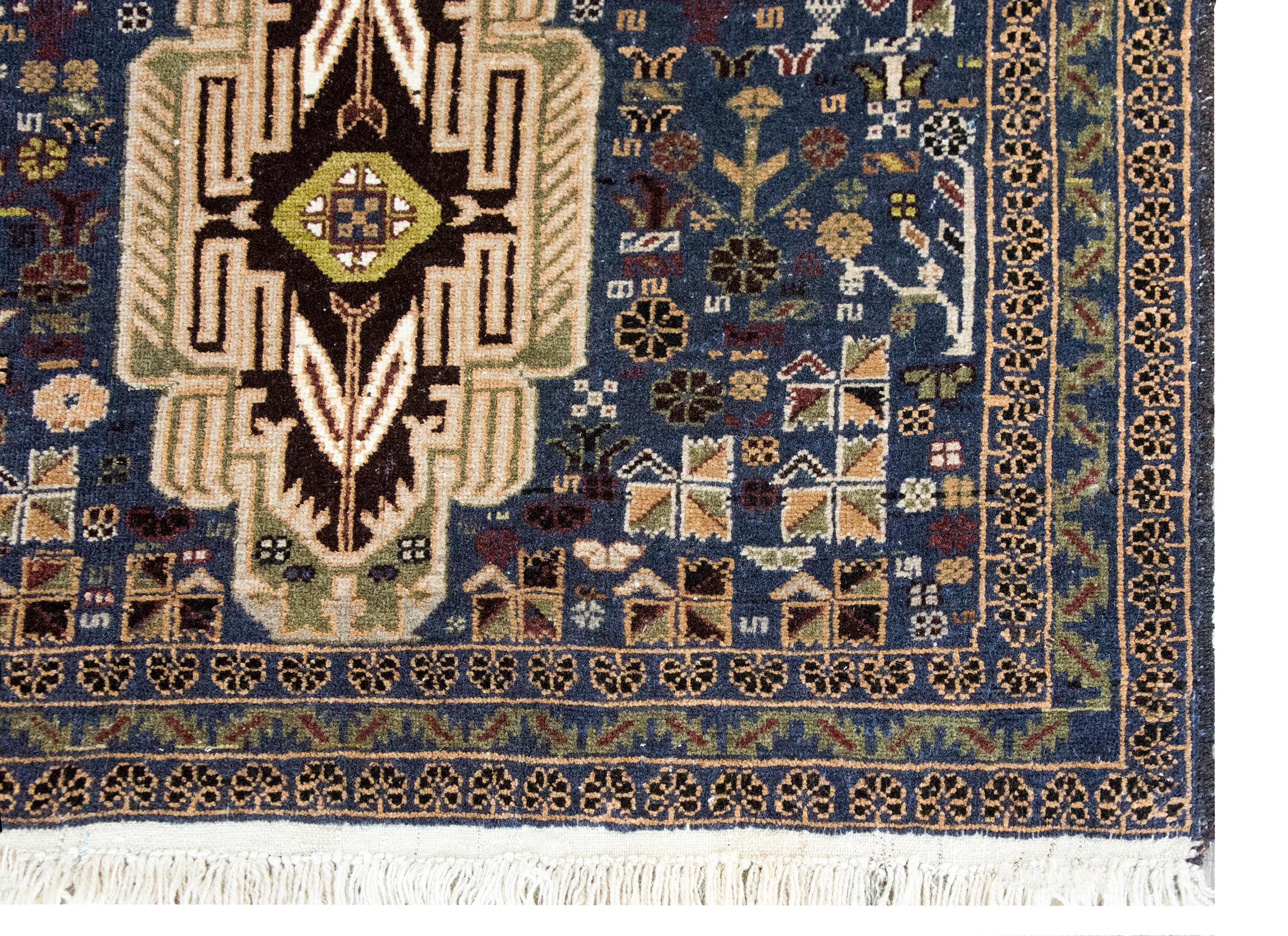 Vintage Afghani Baluch Rug For Sale 6