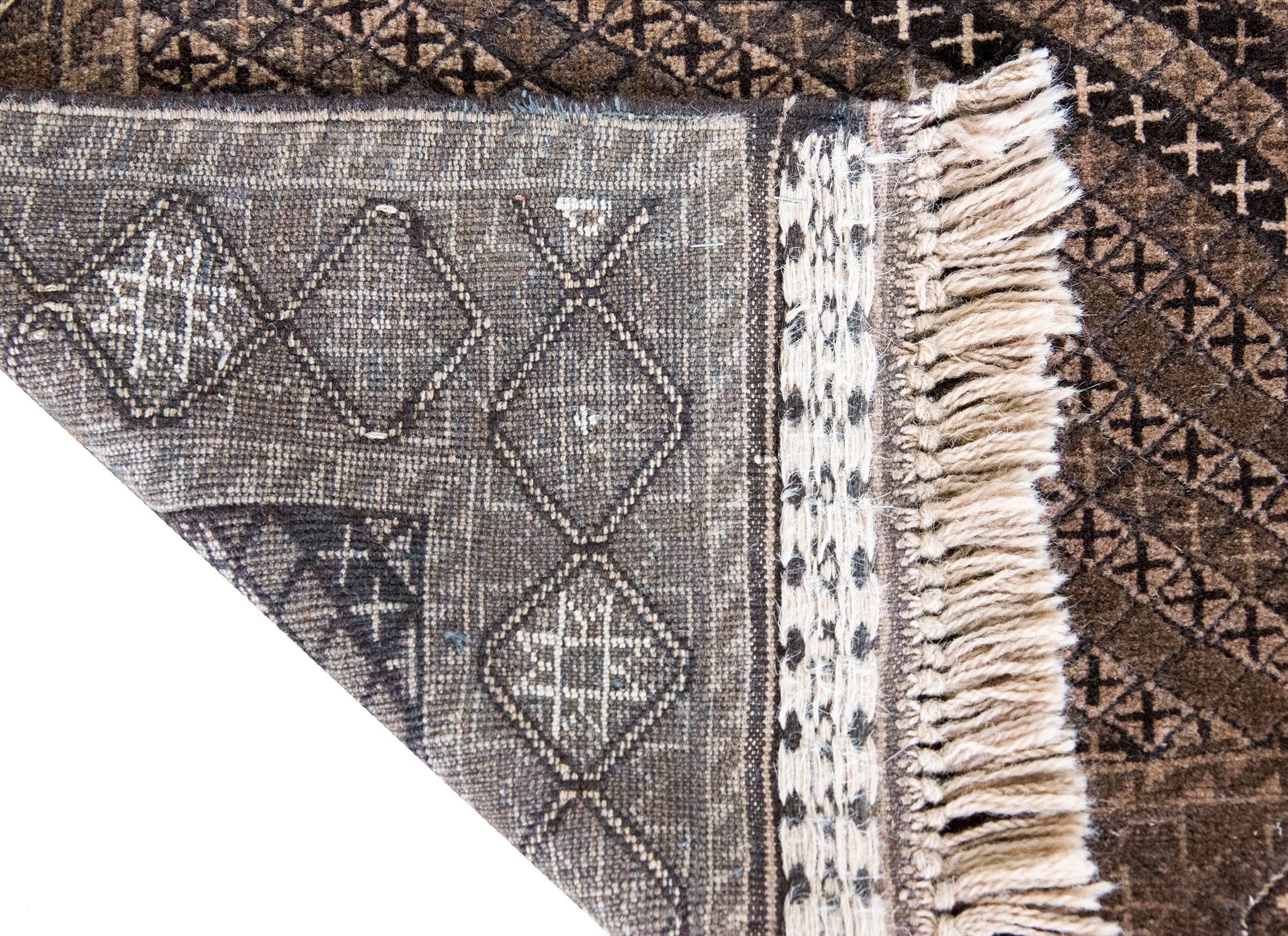 vintage afghani Baluch Rug For Sale 7