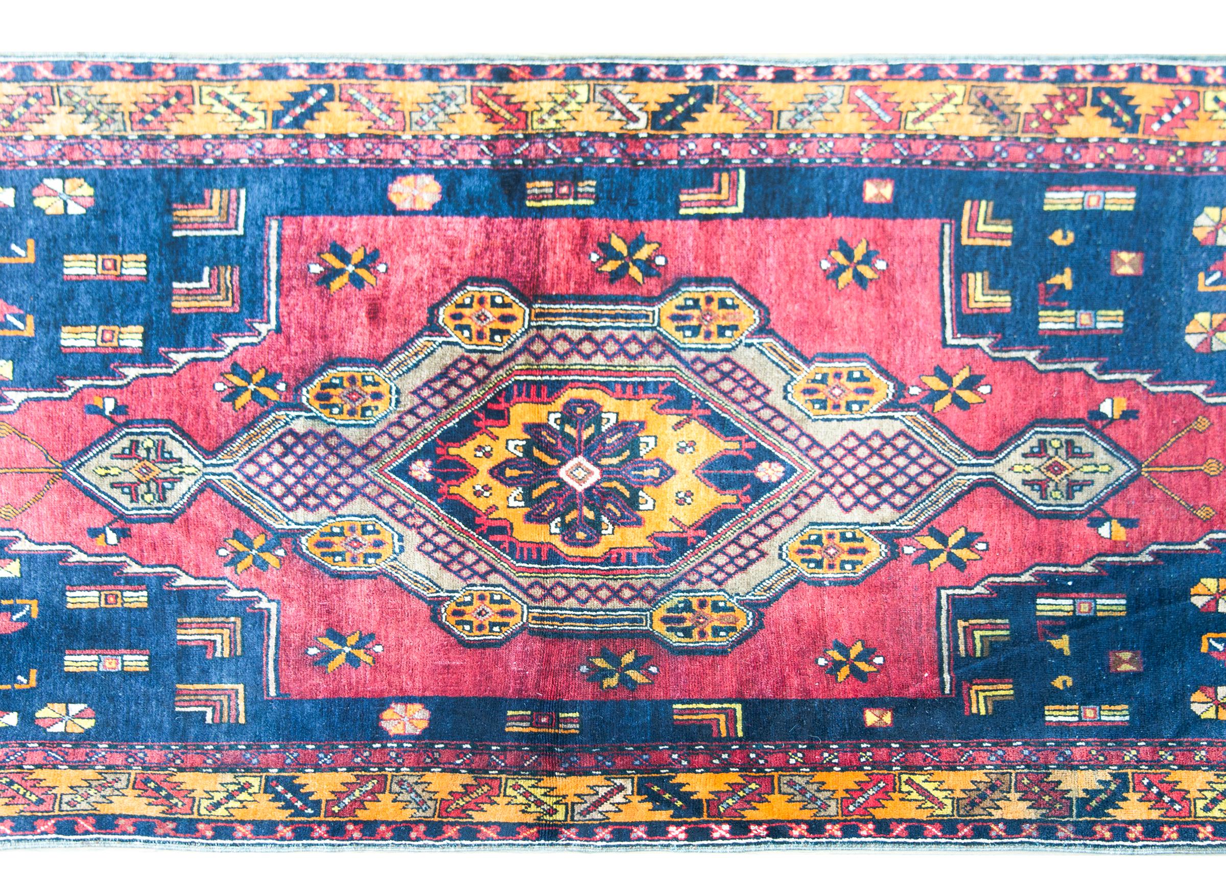 Tribal Vintage Afghani Baluch Rug For Sale