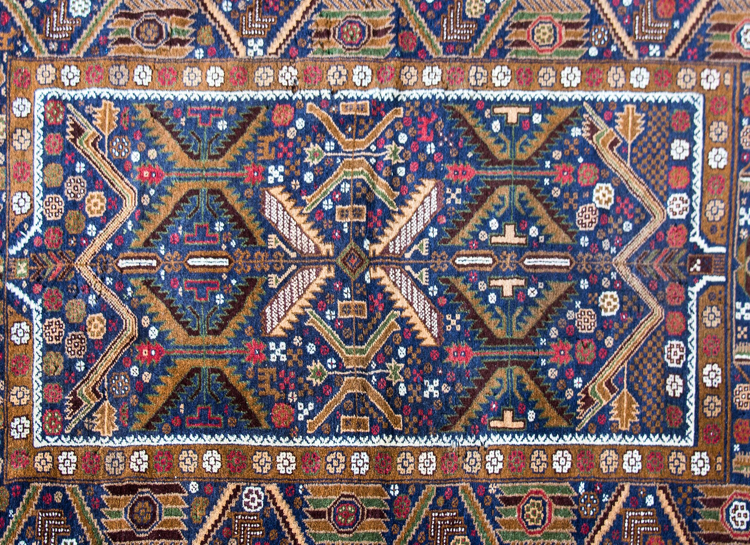 Alfombra afgana baluch vintage Tribal en venta