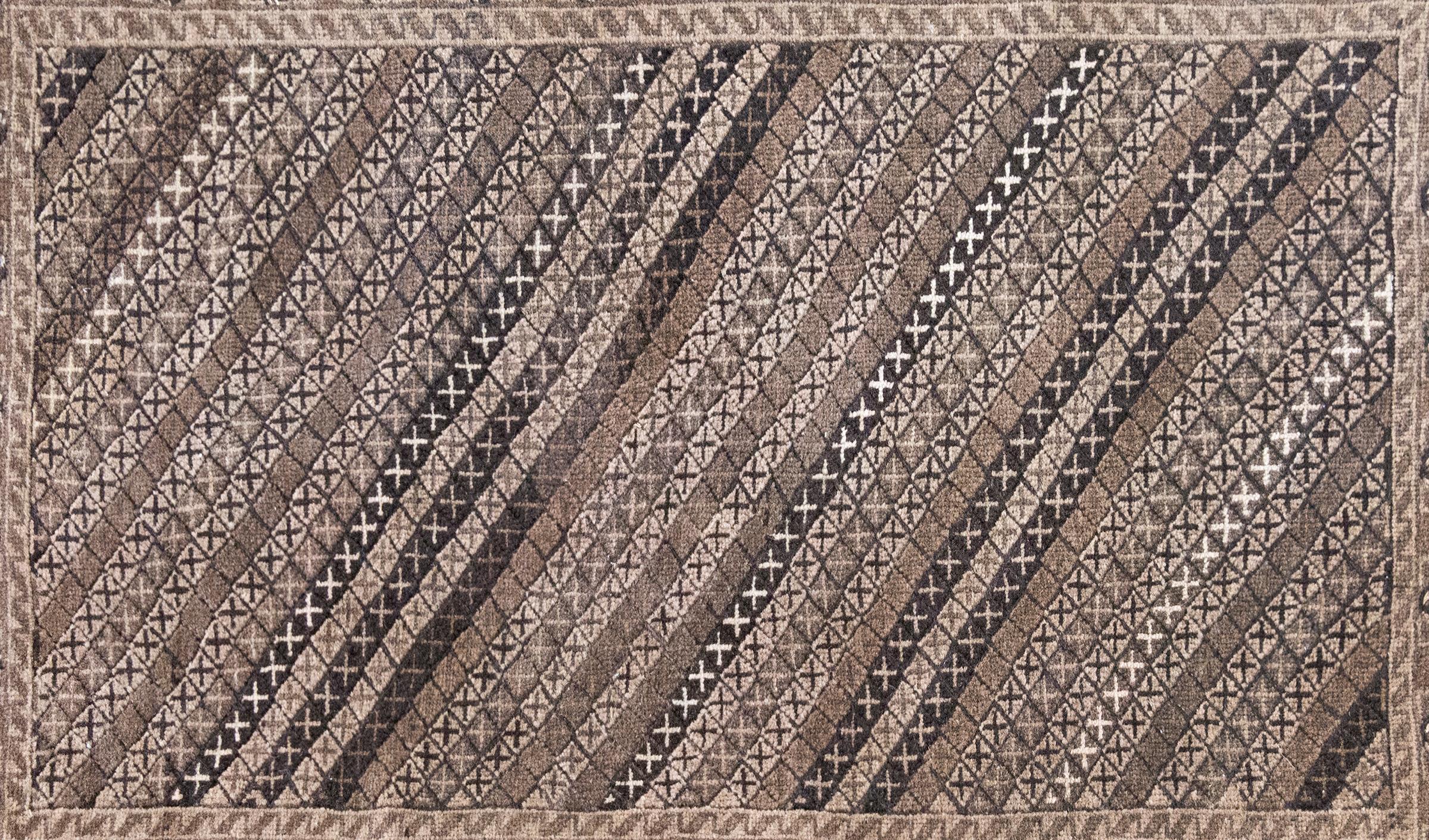 Tribal vintage afghani Baluch Rug For Sale
