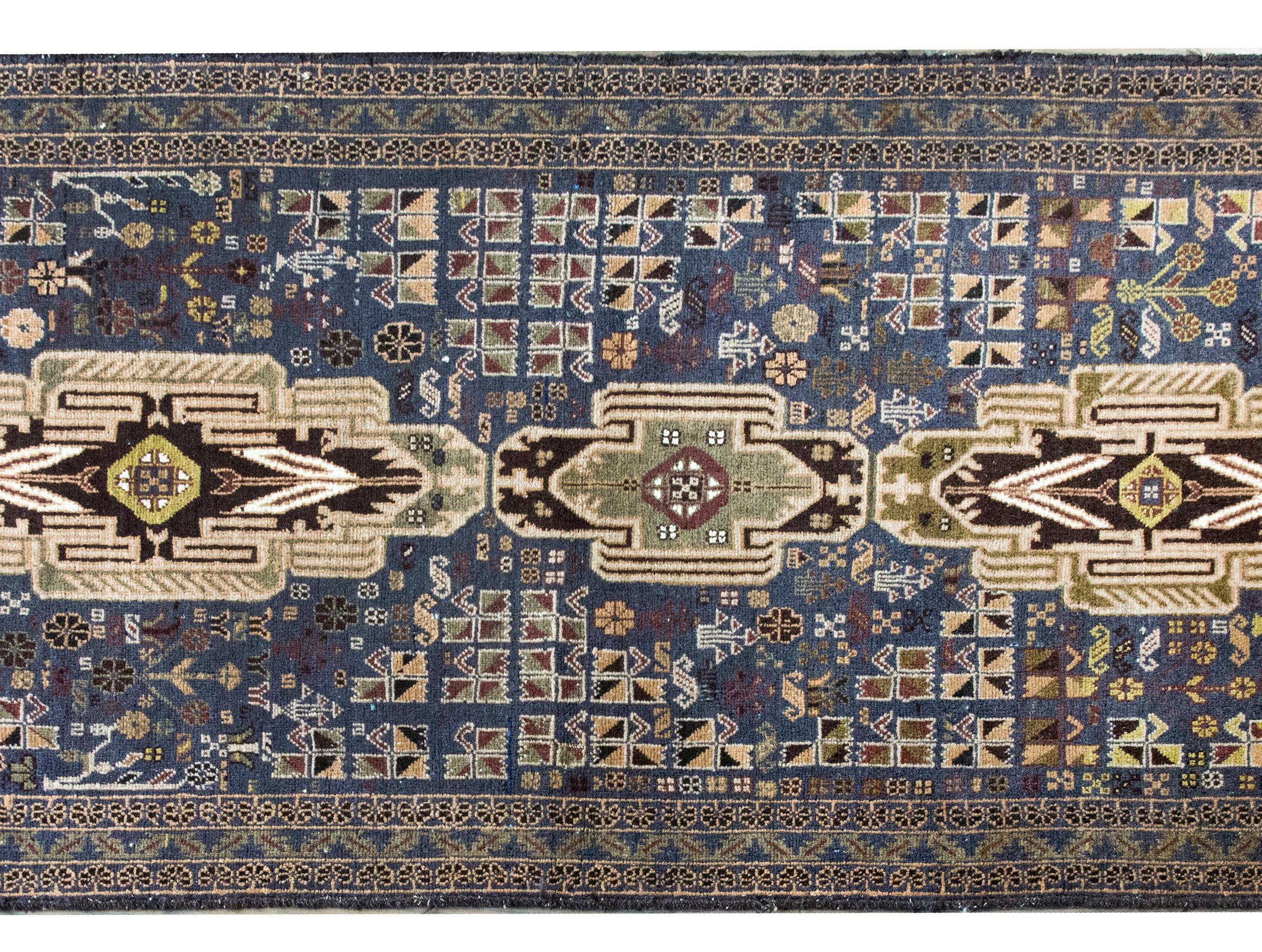Tribal Vintage Afghani Baluch Rug For Sale
