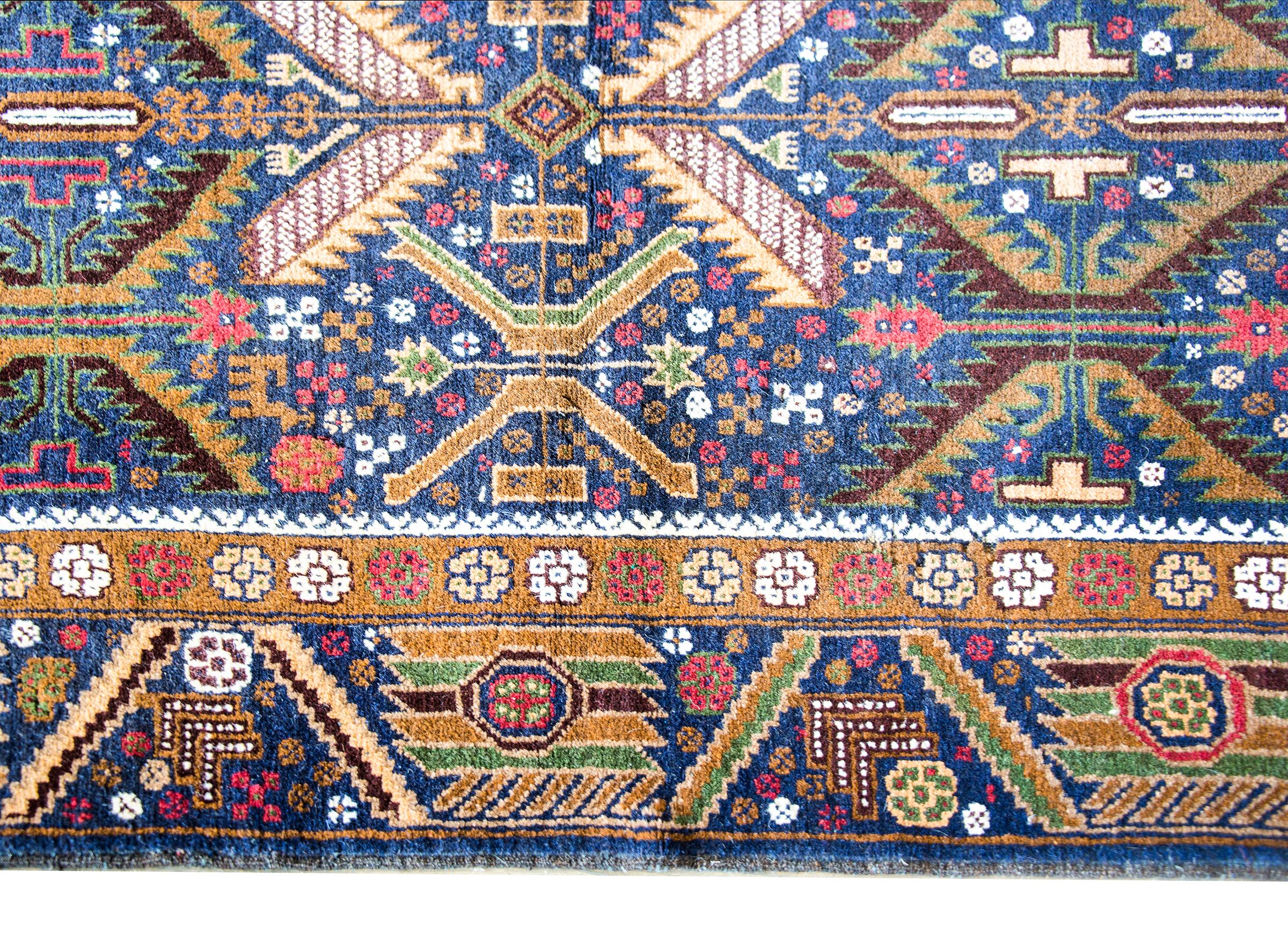 Afghani Baluch-Teppich im Vintage-Stil (Afghanisch) im Angebot