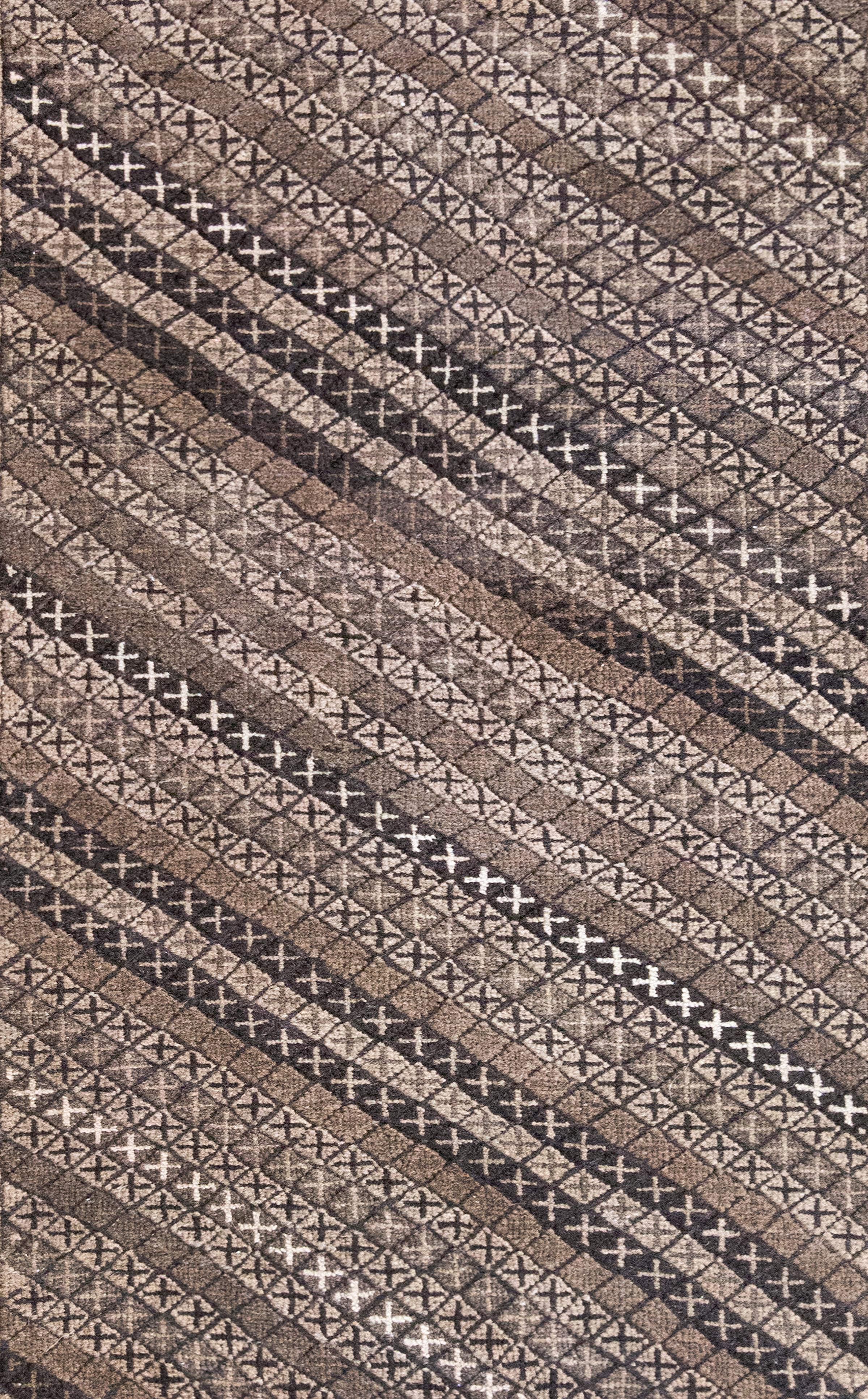 20th Century vintage afghani Baluch Rug For Sale