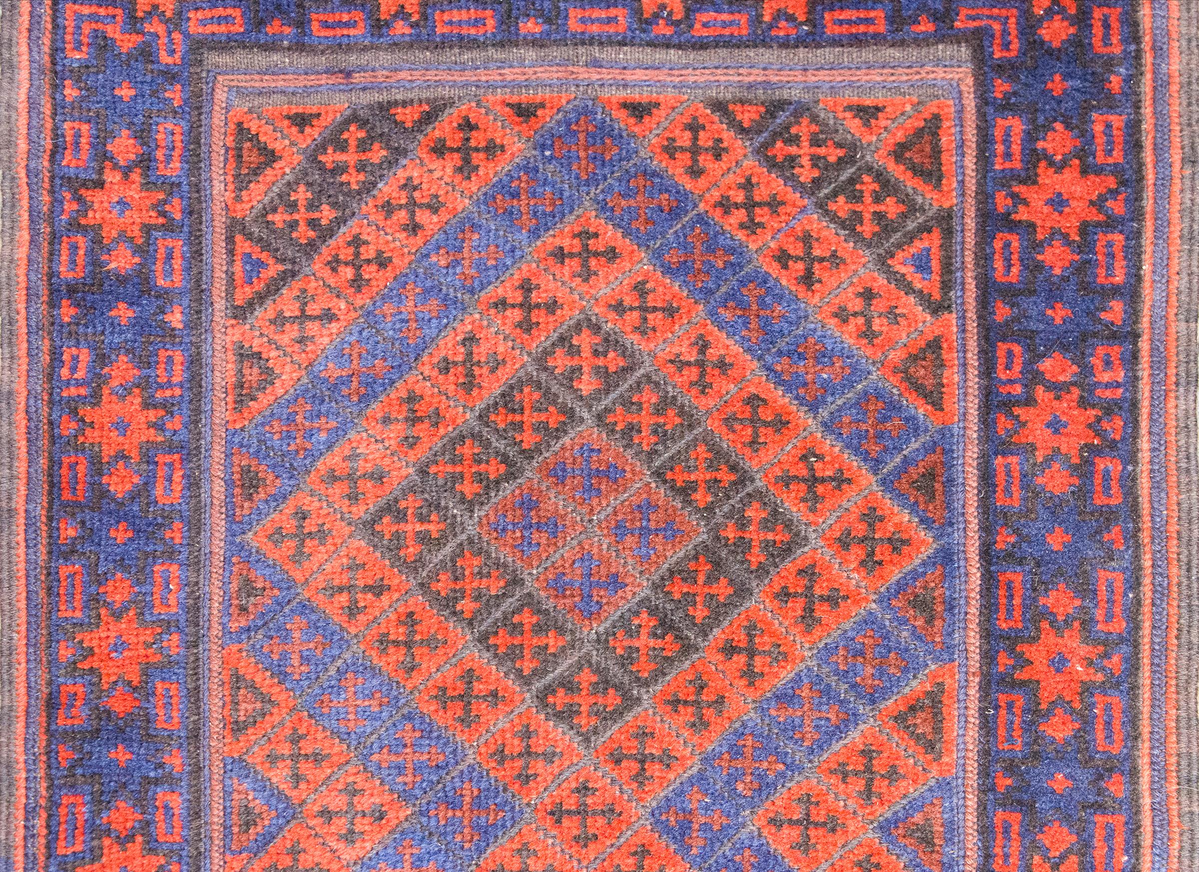Vintage Afghani Baluch Runner For Sale 3