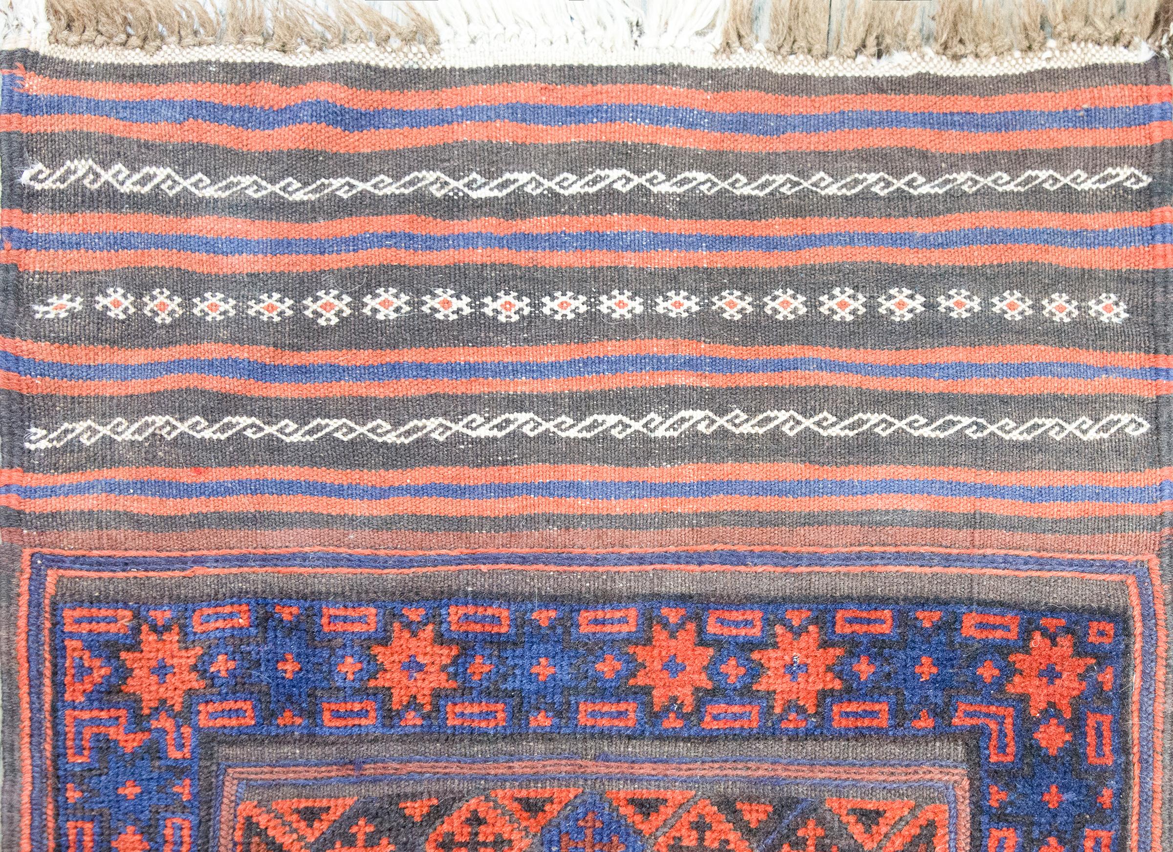 Vintage Afghani Baluch Runner For Sale 4