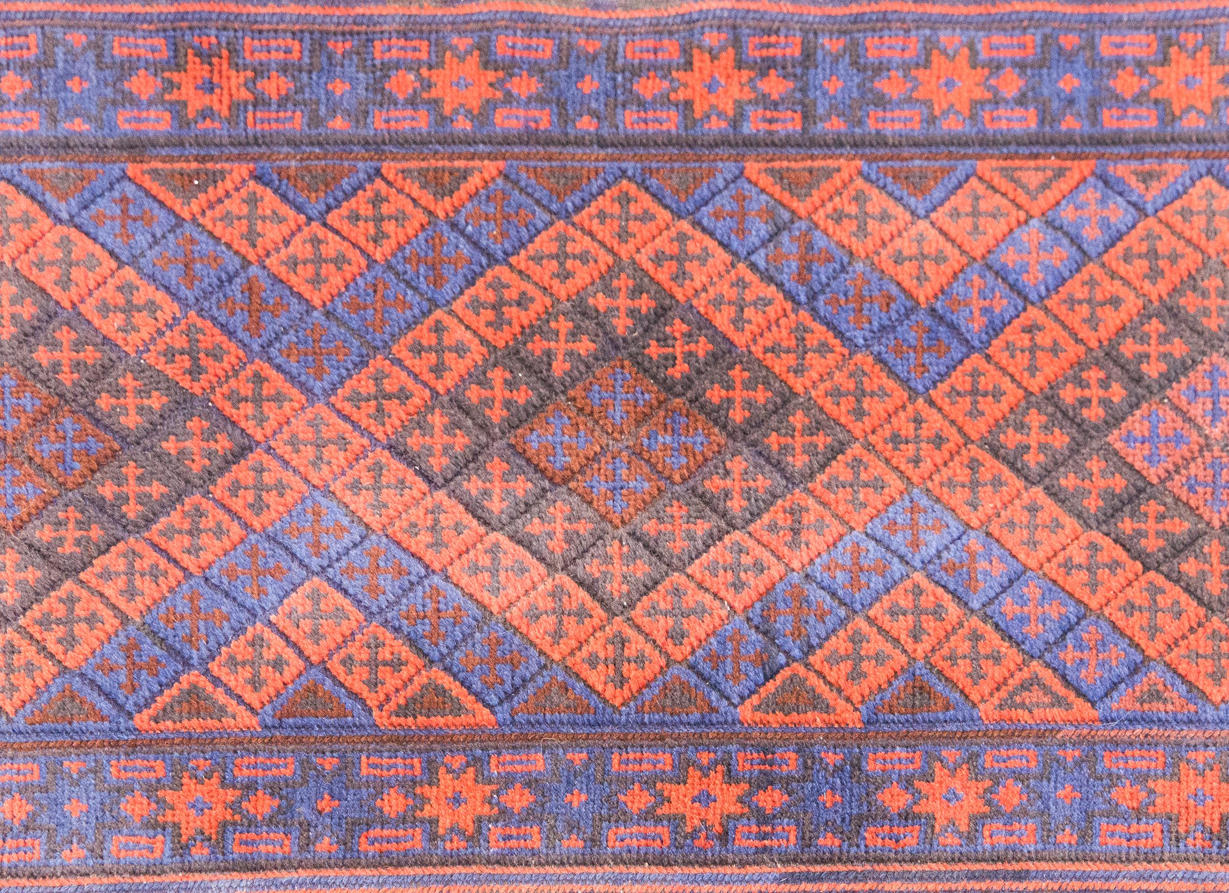 Vintage Afghani Baluch Runner For Sale 5