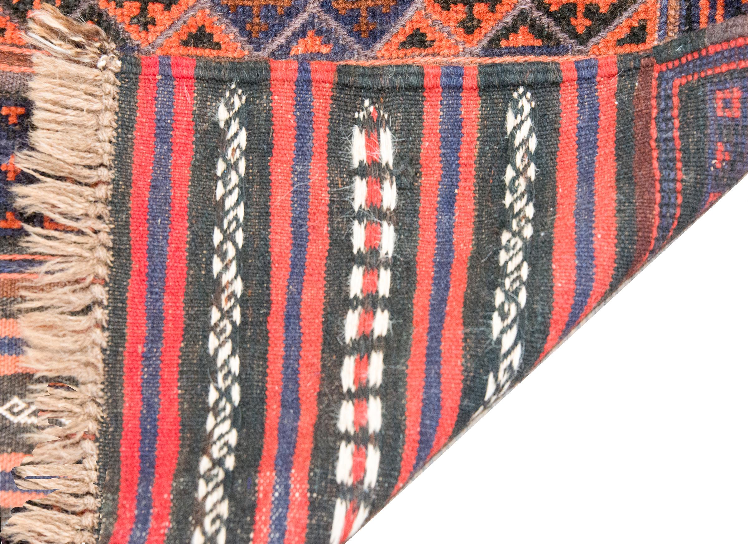 Vintage Afghani Baluch Runner For Sale 8