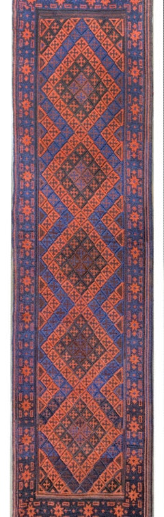 Vintage Afghani Baluch Runner
