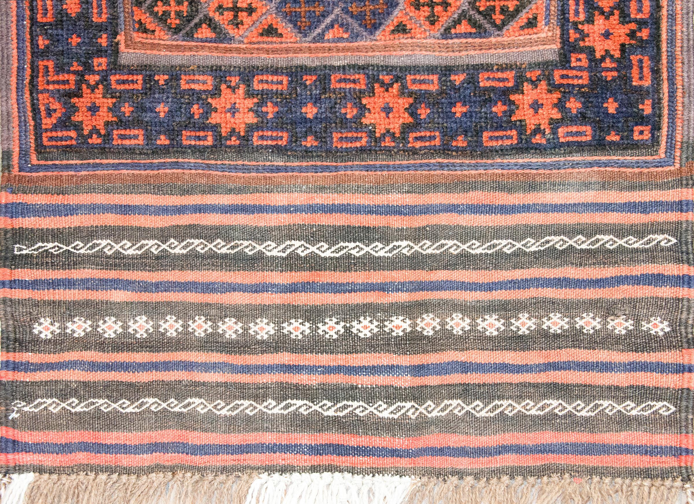 Vintage Afghani Baluch Runner For Sale 1
