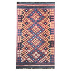 Afghanischer Bashir-Kelim-Teppich im Vintage-Stil