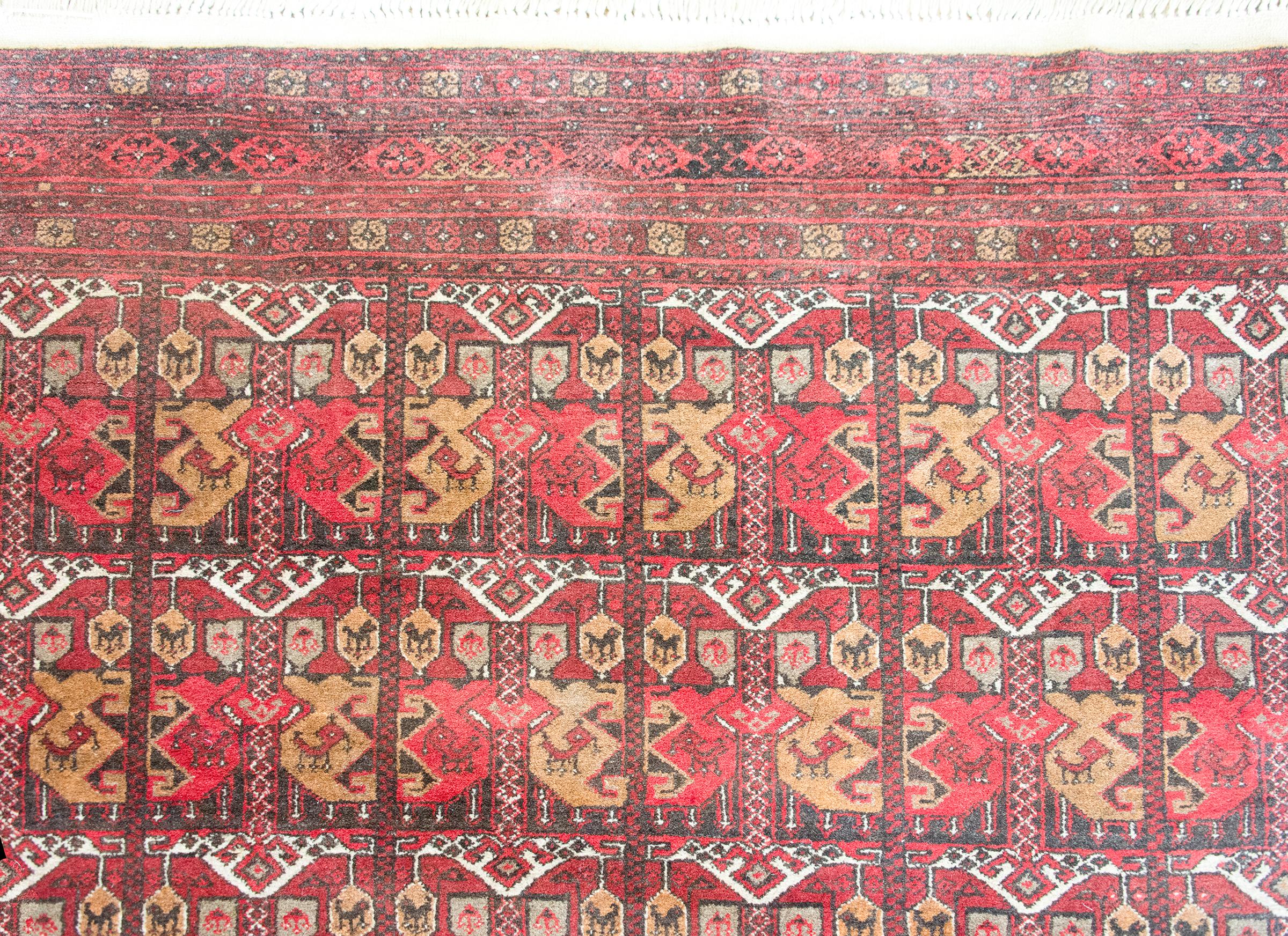 Tapis afghan vintage Bashir en vente 2