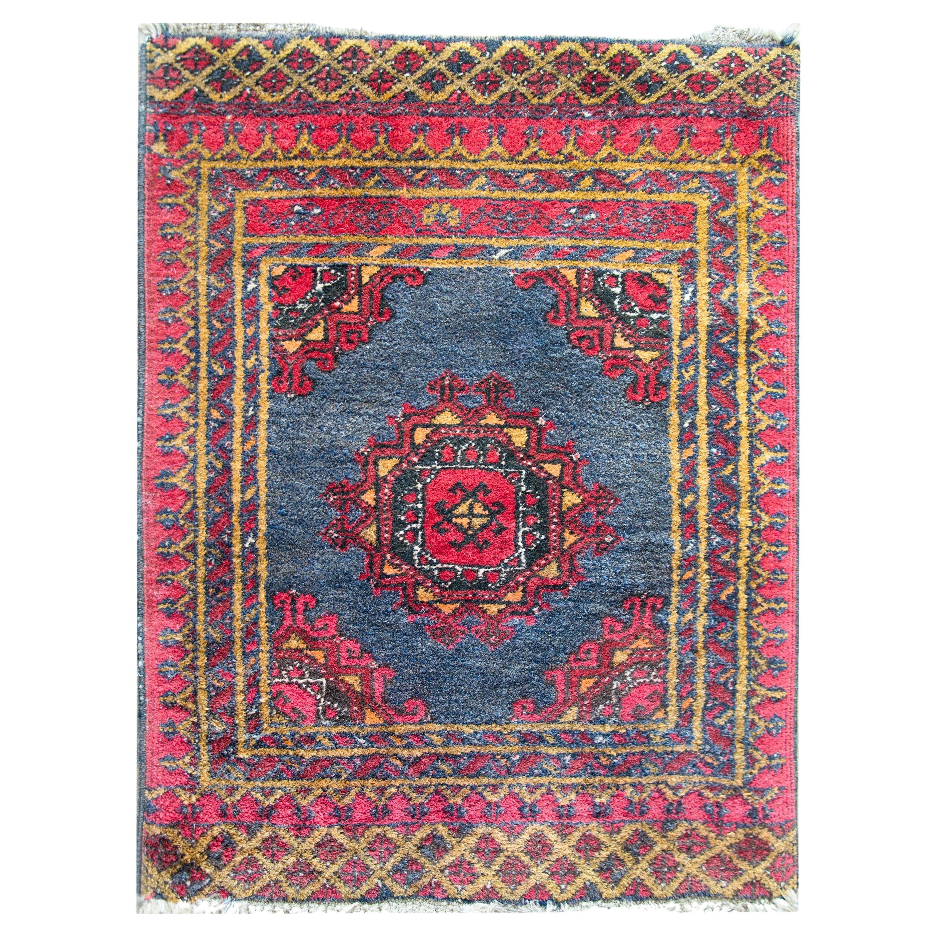 Tapis afghan Bashir vintage