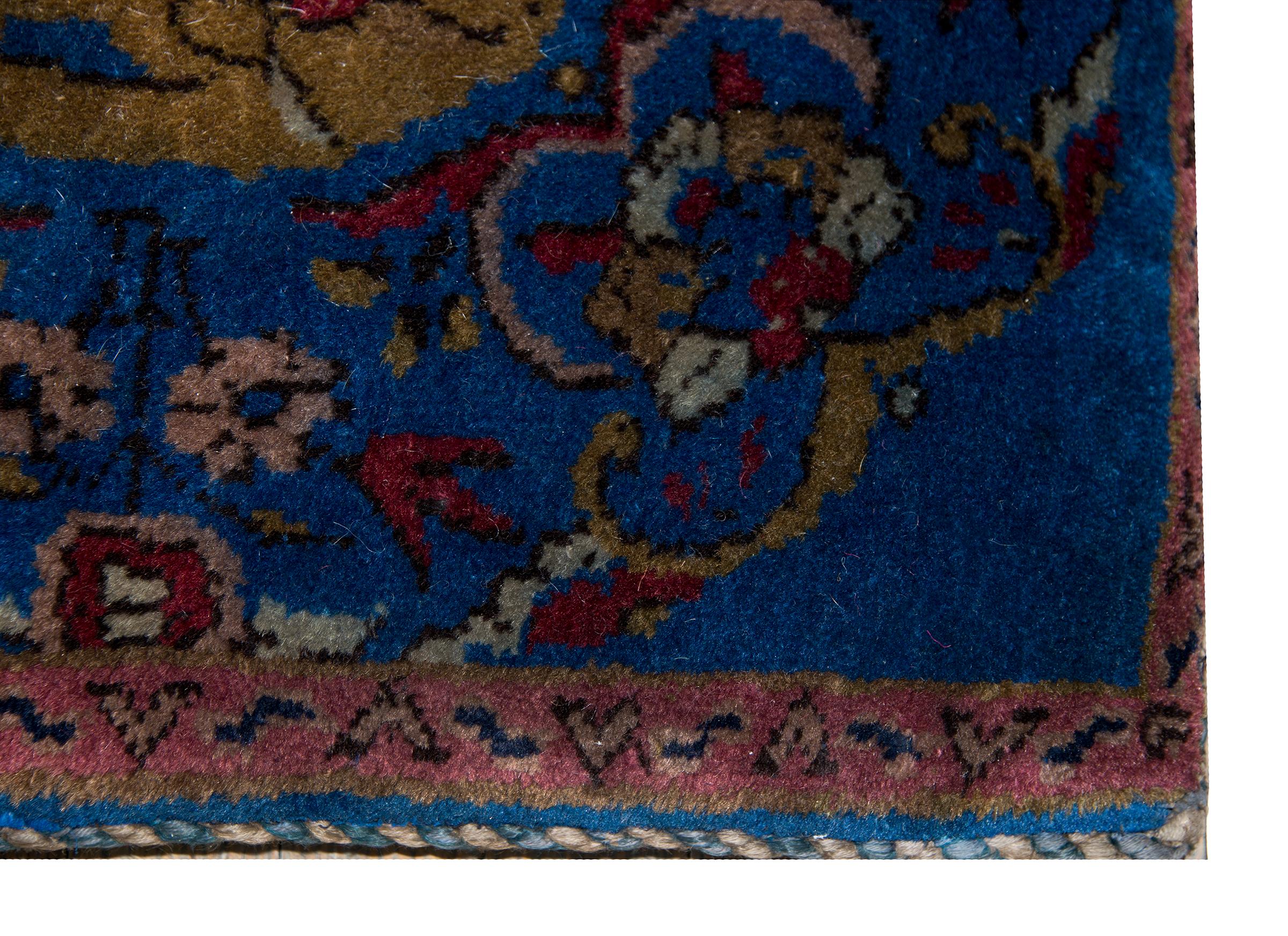 Vintage Afghani Floor Pillow For Sale 3