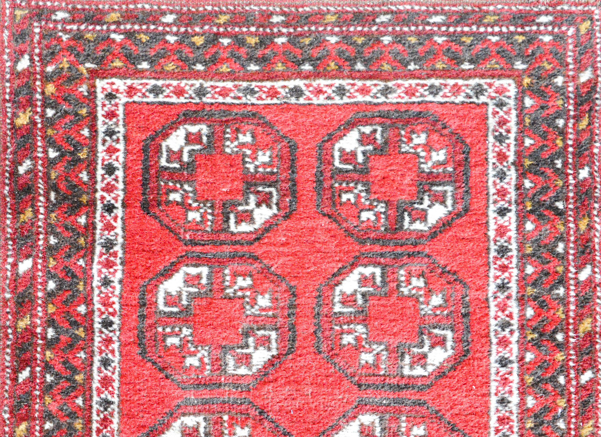 20th Century Vintage Afghani Prayer Rug For Sale