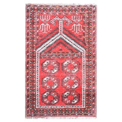 Tapis de prière afghan vintage