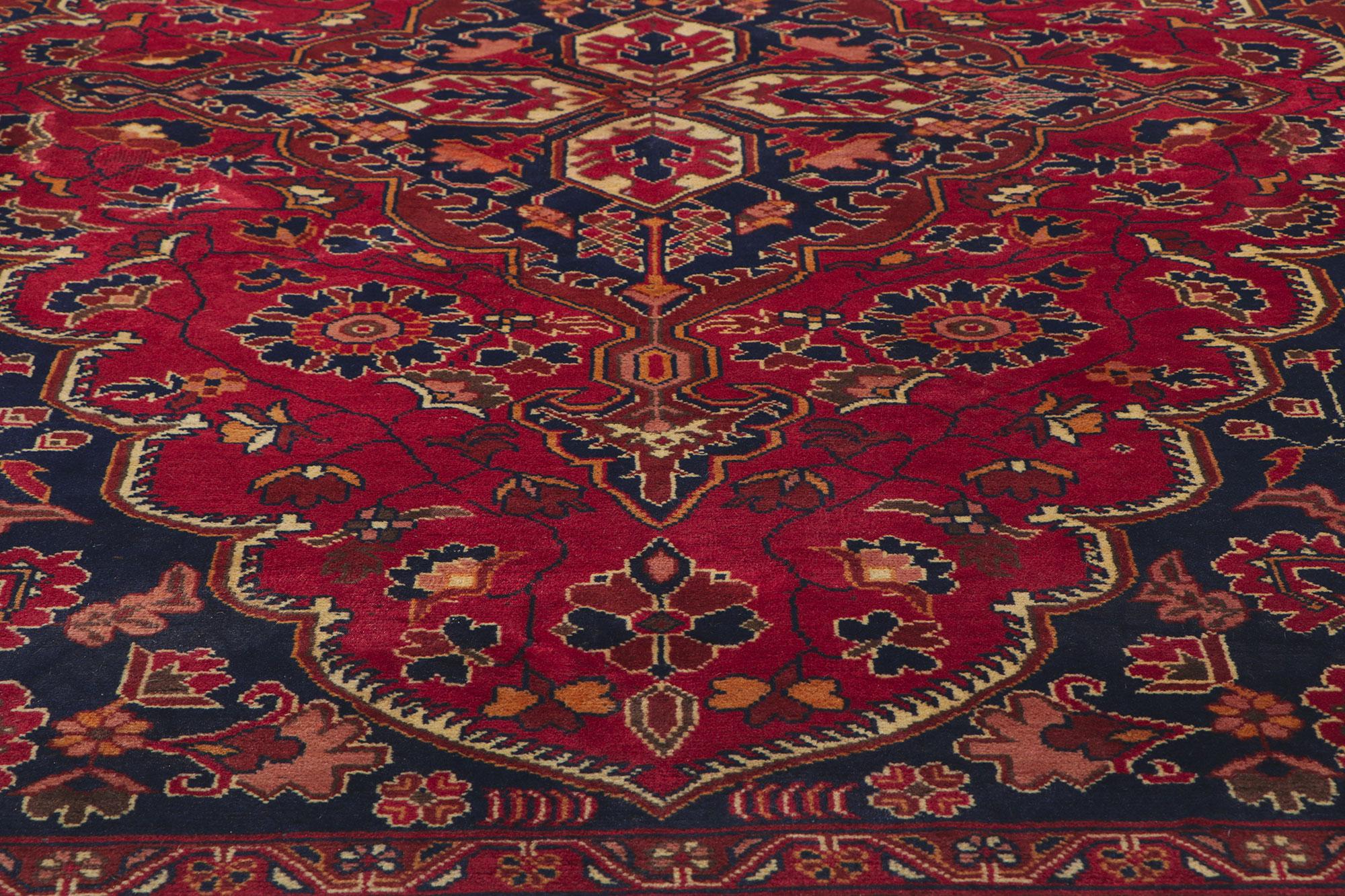 Vintage Afghani Rug, Timeless Appeal Meets Stylish Durability In Good Condition For Sale In Dallas, TX