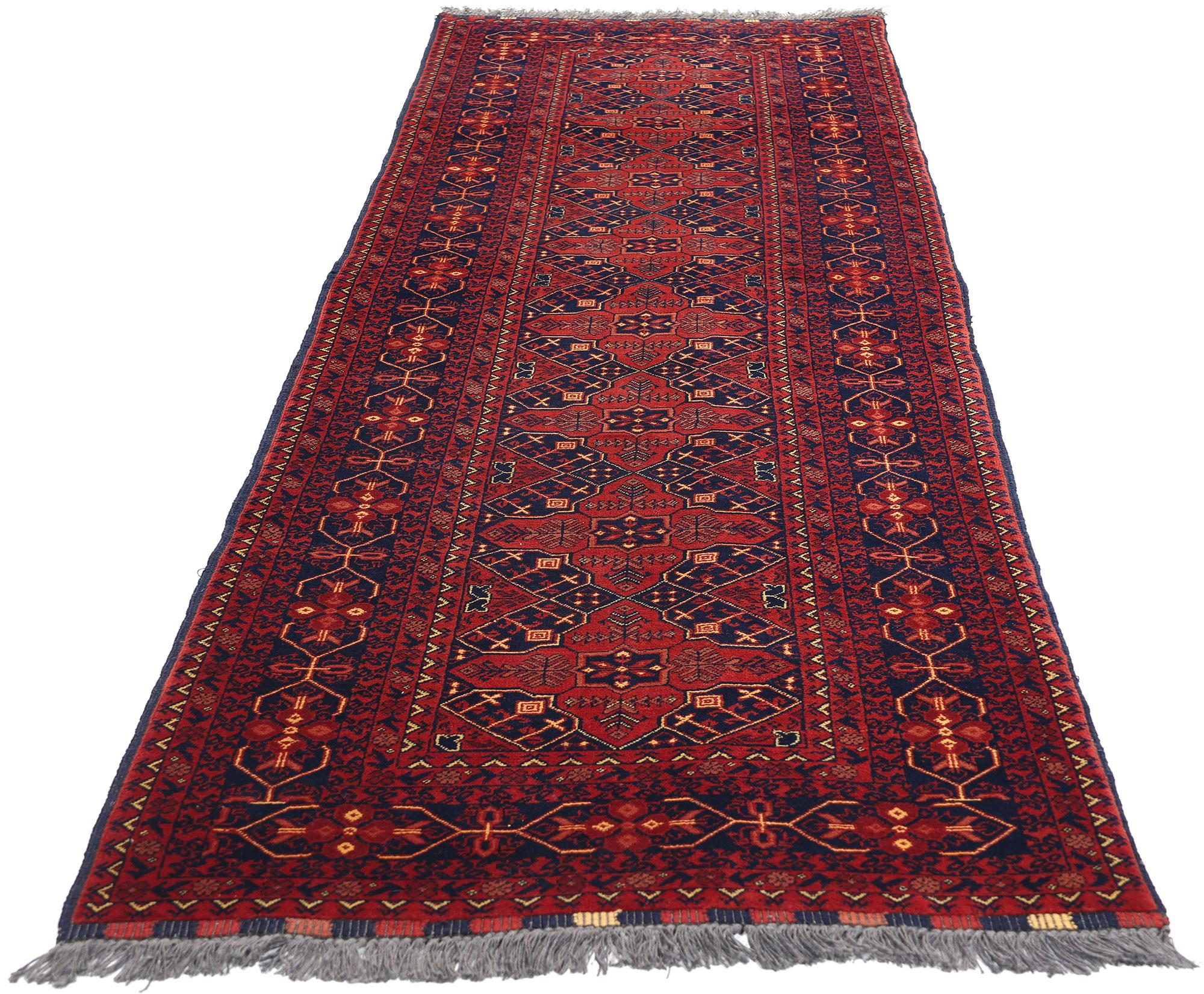 Medieval Vintage Afghan Baluch Rug  For Sale