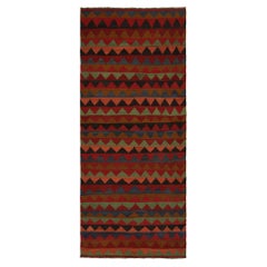 Afghanischer Stammes-Kilim mit polychromen geometrischen Mustern, von Rug & Kilim