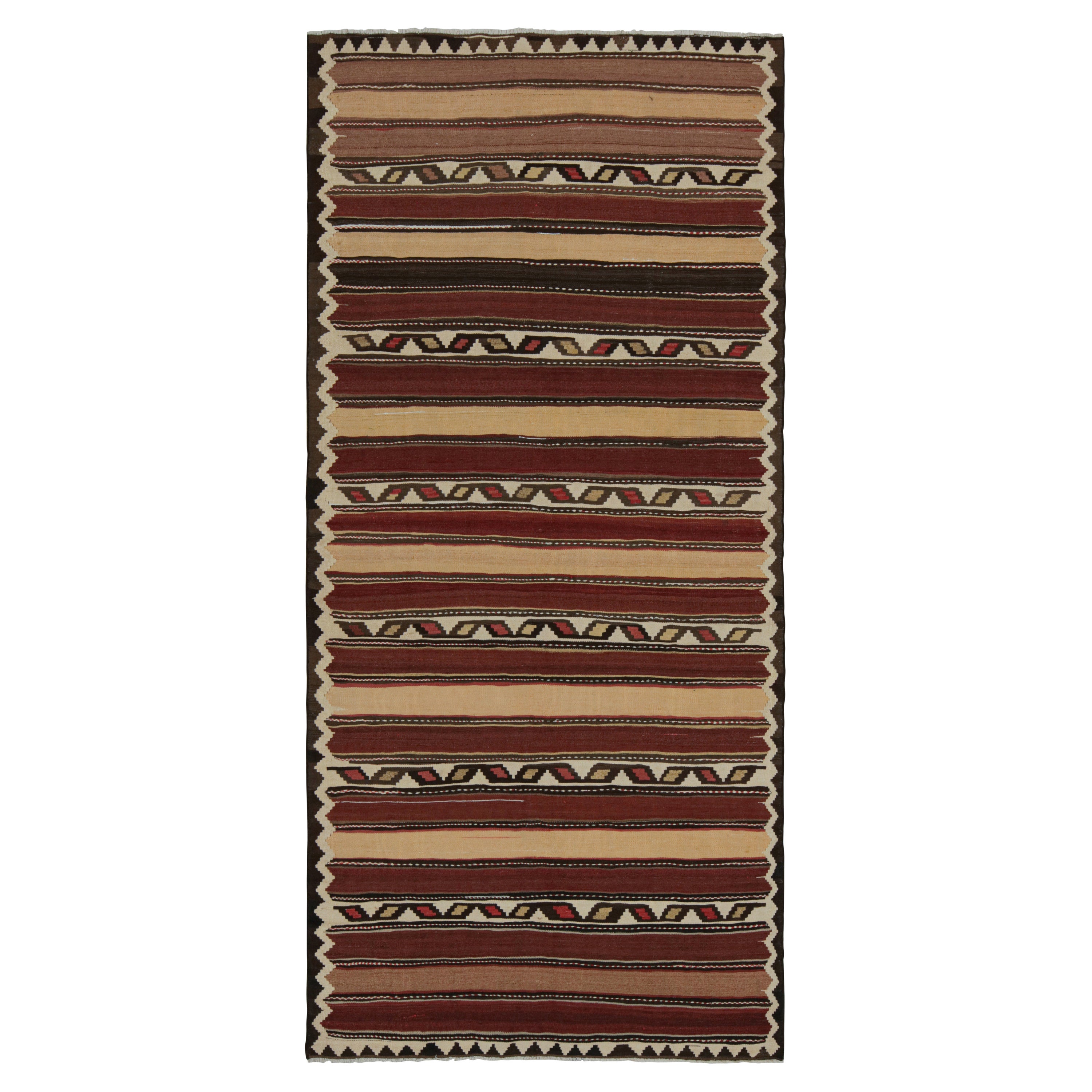 Afghanischer Stammes-Kilim-Teppich mit geometrischen Mustern, von Rug & Kilim