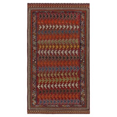 Afghanischer Stammes-Kilim-Teppich mit geometrischen Mustern, von Rug & Kilim