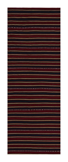 Vintage Afghani tribal Kilim Rug, with Horizontal Stripes, from Rug & Kilim