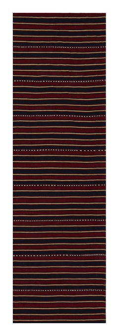 Vintage Afghani tribal Kilim Rug, with Horizontal Stripes, from Rug & Kilim